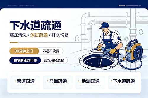 三沙下水道疏通
