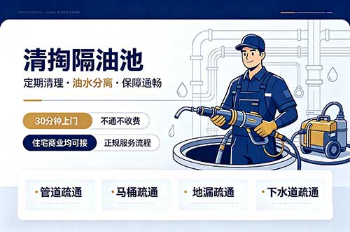 三沙清掏隔油池
